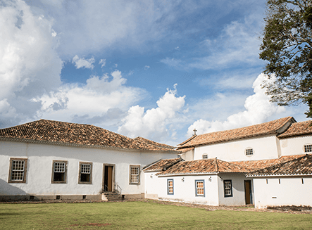 Vista do Quintal do Museu Padre Toledo, em Tiradentes. Foto: Lucas Braga/UFMG